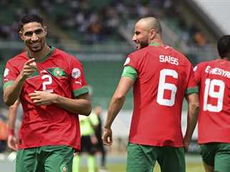 مباراة منتخب المغرب أمام منتخب زامبيا في كأس أمم أفريقيا